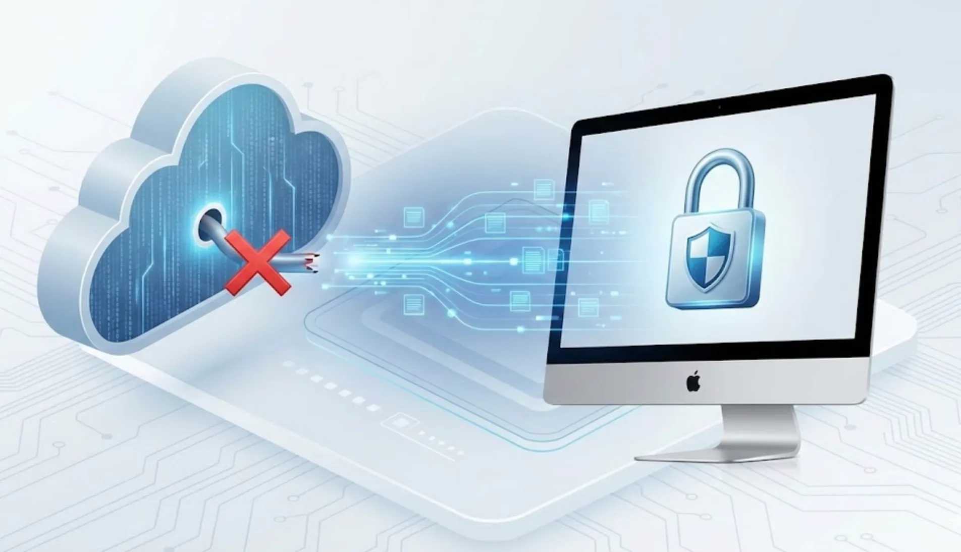 Secure offline transcription architecture protecting data privacy on Mac