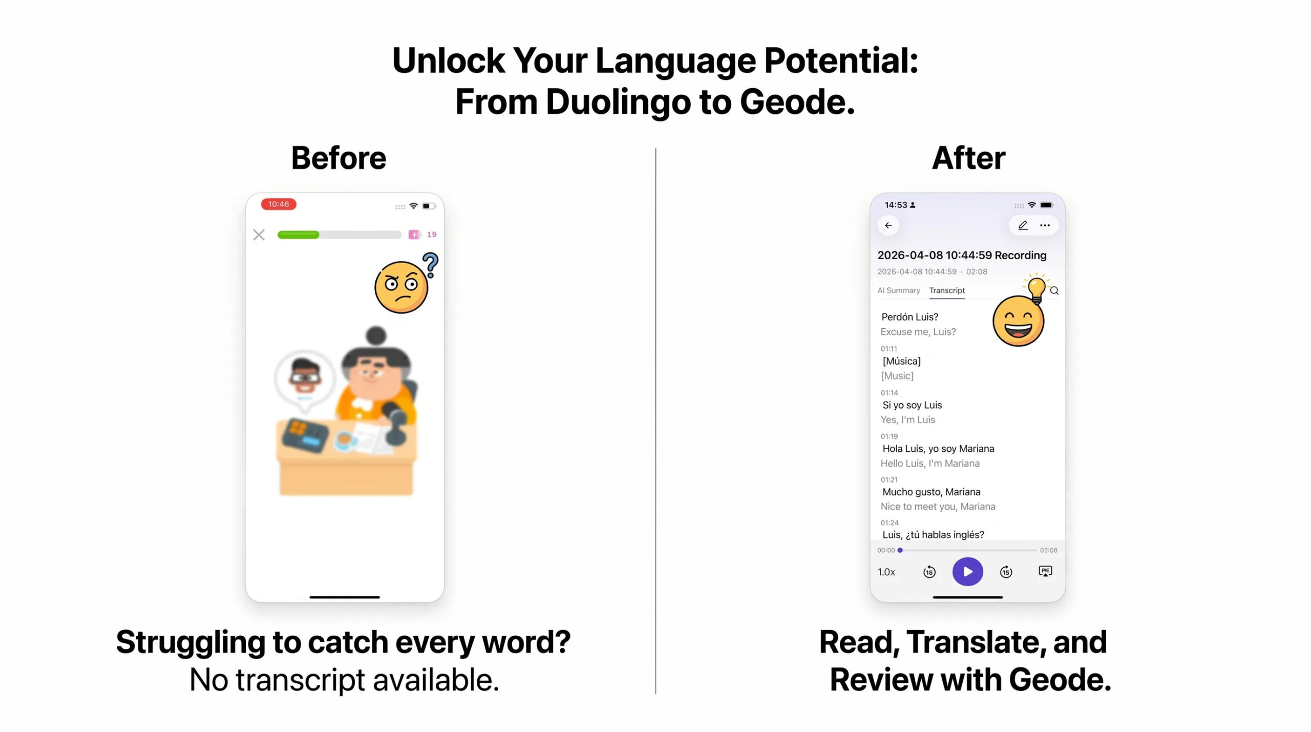 Struggling to catch every word? Use Geode
