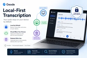 local first transcription