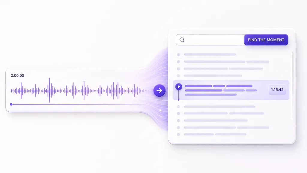 Transcribe a 2-Hour Interview With AI