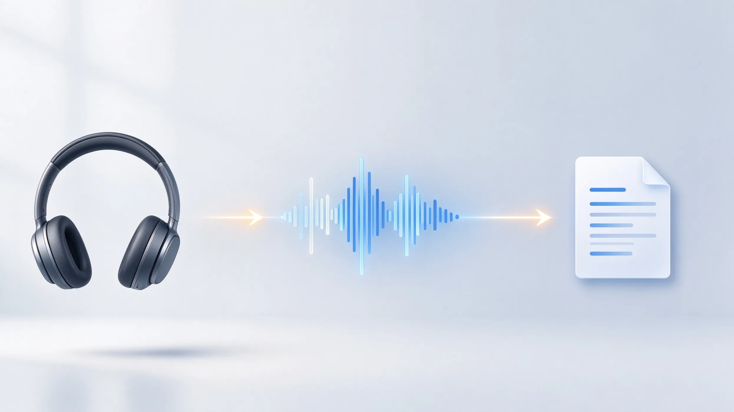 transcribe and summarize audio
